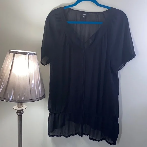 Woman’s Massimo Top Black XXL - Picture 1 of 4